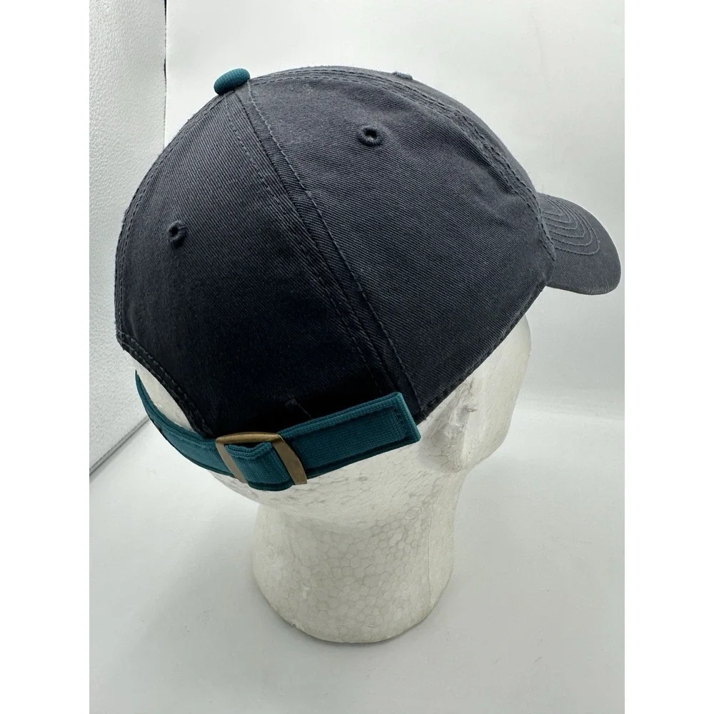 Seattle Mariners '47 Brand Hat Navy Teal Strapback Spellout OSFA MLB